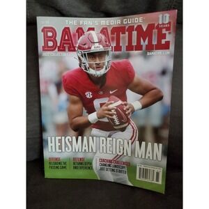 Alabama Crimson Tide Football BAMATIME Fans Media Guide Heisman Bryce Young 2022